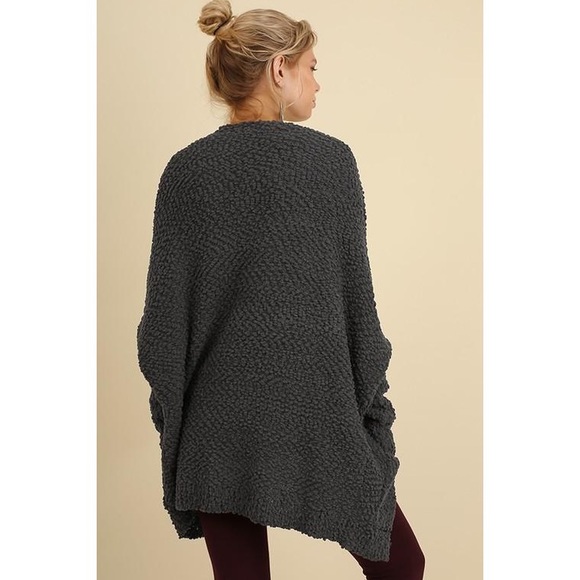 UMGEE Popcorn Cardigan Oversized Dolman Sweater - Picture 4 of 4